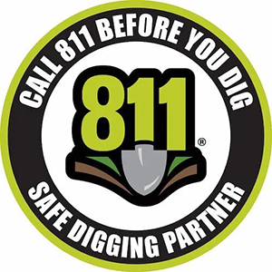 811 Safe Digging Badge