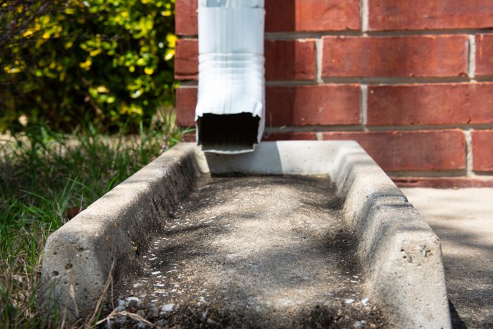 Redirecting downspouts